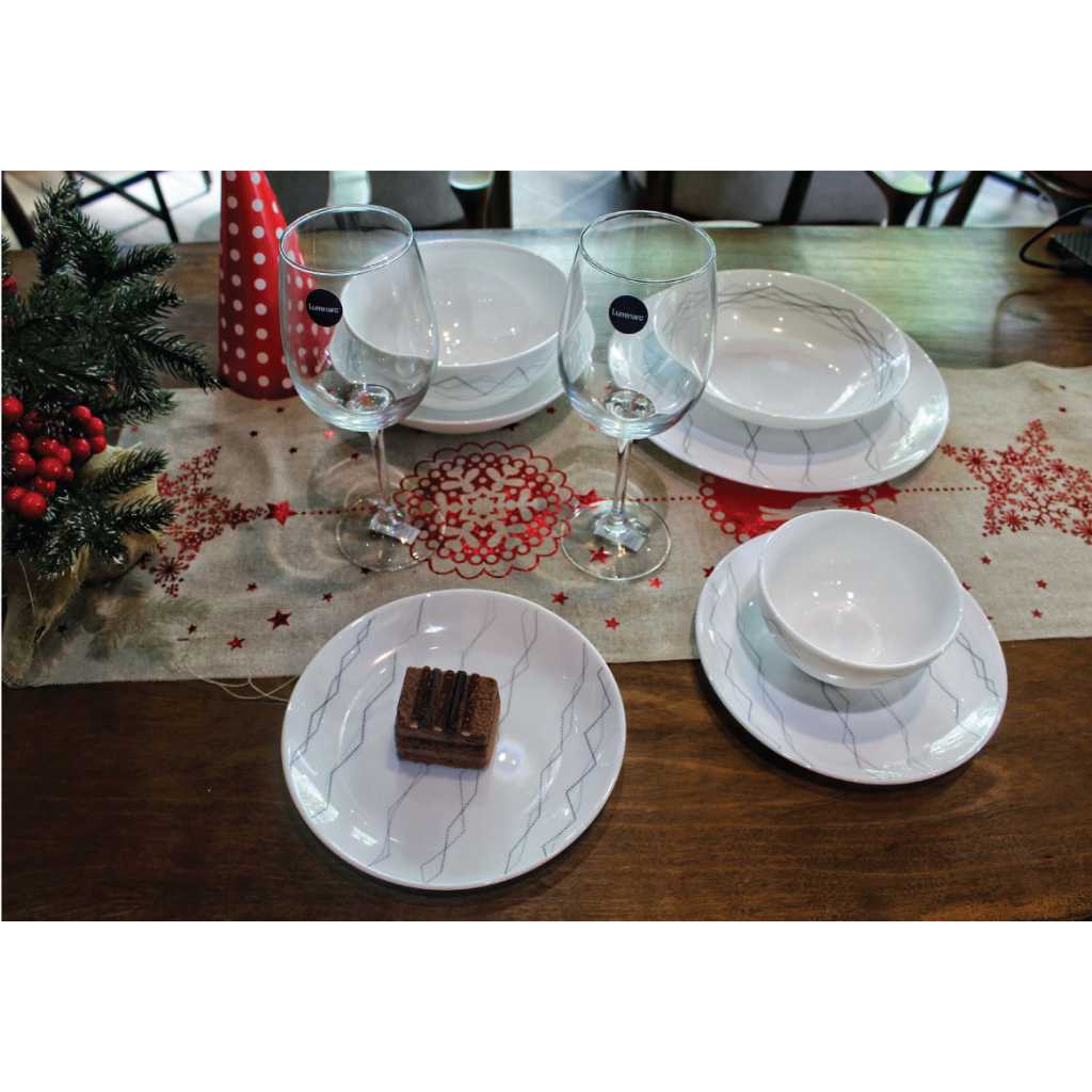 Bộ 6 Chén Thủy Tinh Cường Lực Luminarc Diwali Marble 12cm - BOL3753 | Phân Phối Chính Hãng