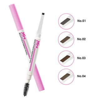 Chì Kẻ Chân Mày Mira Sculpting Eyebrow Pencil Hai Đầu Tiện Dụng