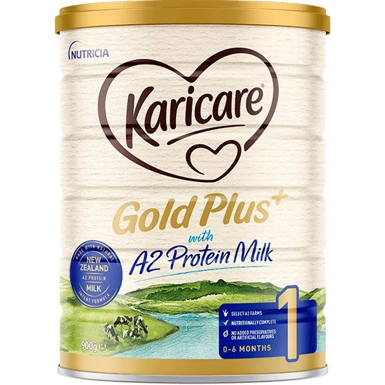 Sữa Karicare A2 Gold Plus số 1 - 900g phát triển toàn diện