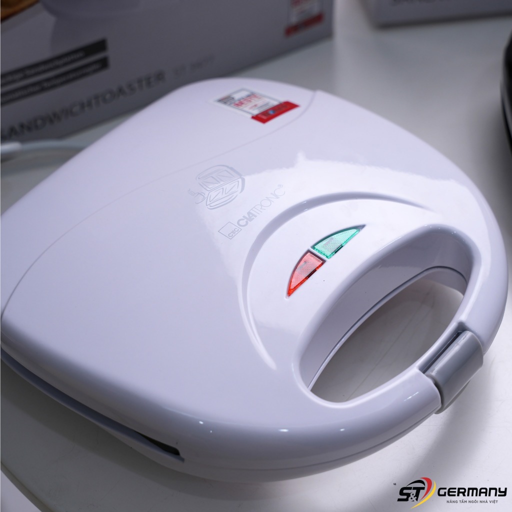 Máy nướng bánh mì sandwich Clatronic ST3477 nội địa Đức, máy làm bánh hotdog công suất 750W GermanySnT