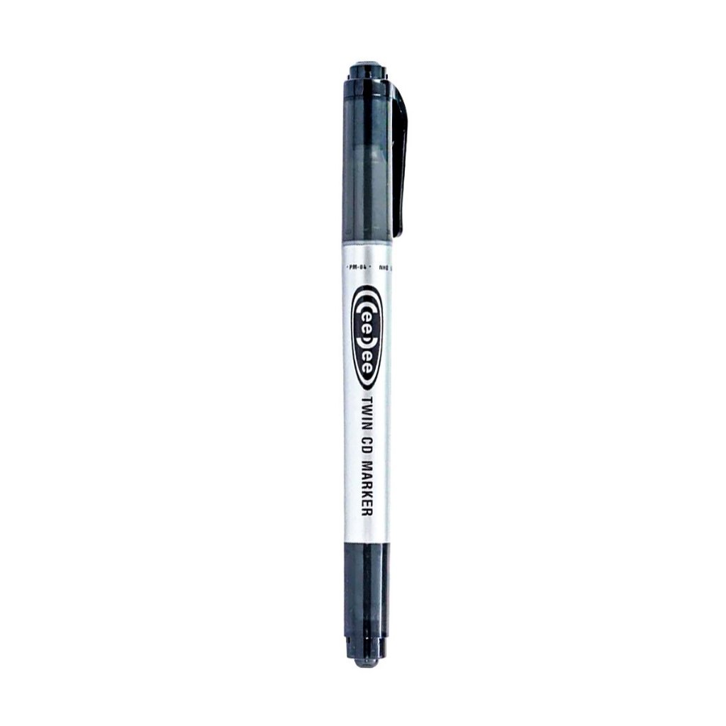 Combo 10 Bút lông dầu 2 đầu bút Thiên Long PM-04 bám dính tốt trên các vật liệu: Giấy, gỗ,nhựa, thủy tinh, gốm, sứ