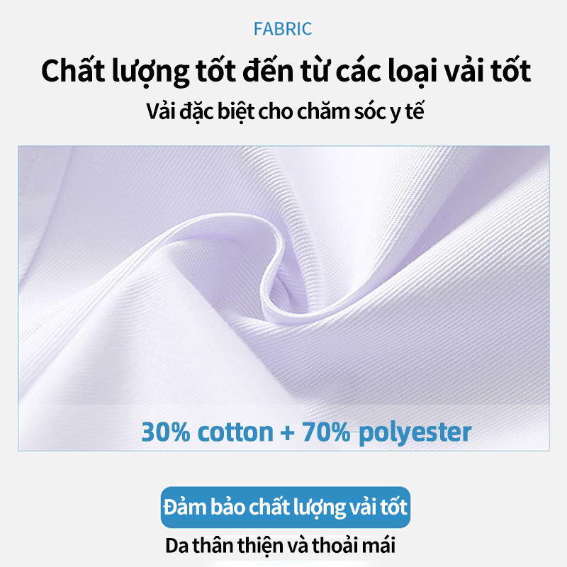 Áo blouse bác sĩ áo blue bác sĩ áo blouse nam áo lab VẢI CAO CẤP
