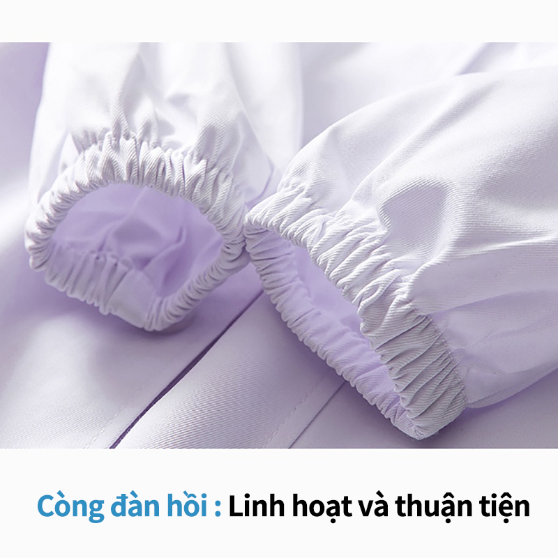 Áo blouse bác sĩ áo blue bác sĩ áo blouse nam áo lab VẢI CAO CẤP