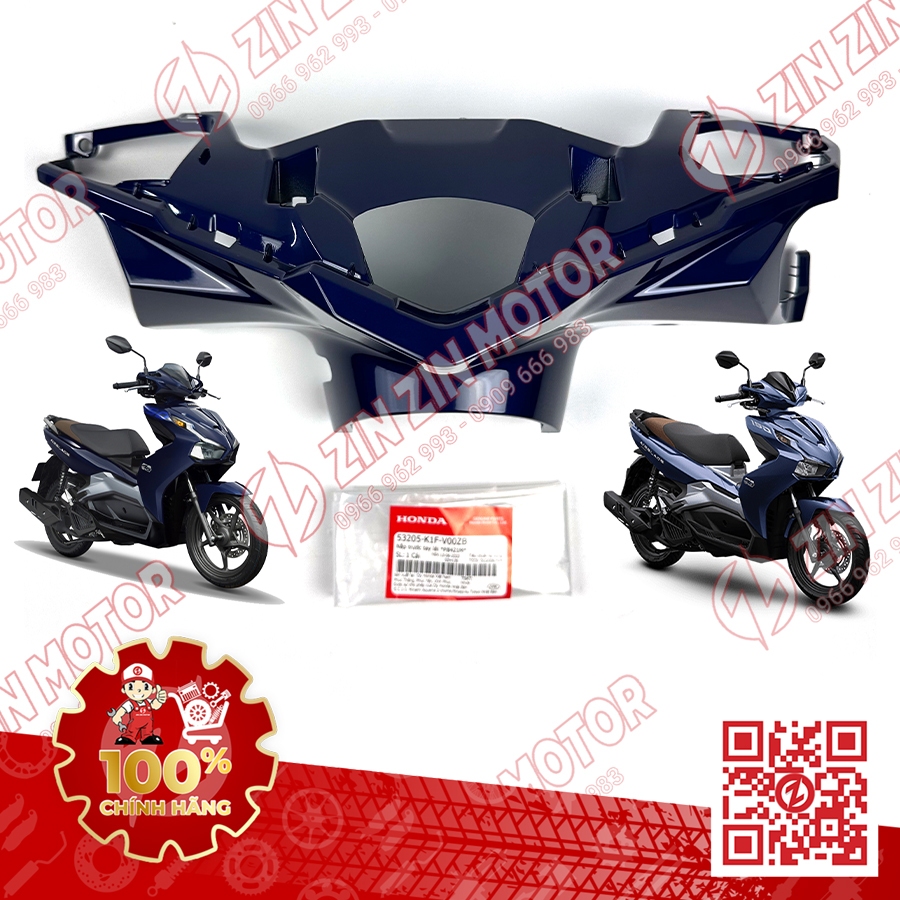 Dàn Áo AB 2020, AirBlade 125 Xanh Đen 2021 Phiên Bản Tiêu Chuẩn Chính Hãng Honda - ZZM