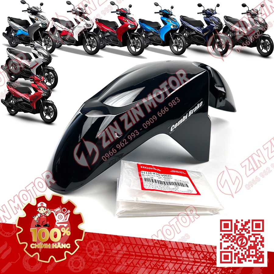Dàn Áo AB 2020, AirBlade 125 Xanh Đen 2021 Phiên Bản Tiêu Chuẩn Chính Hãng Honda - ZZM