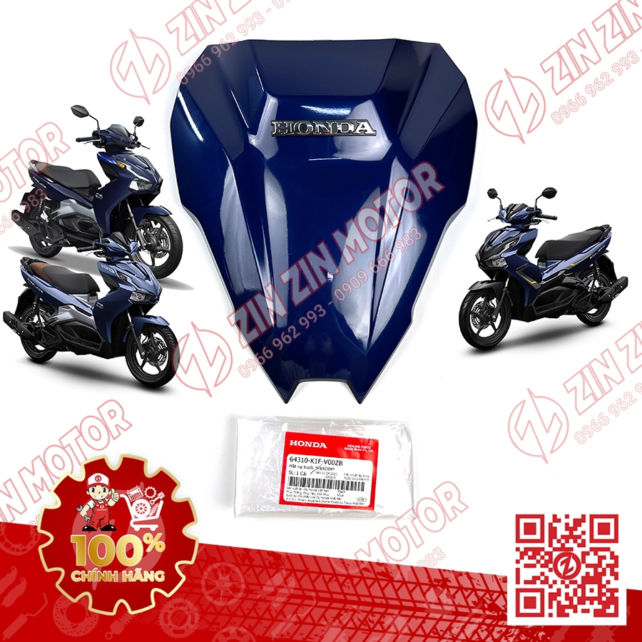 Dàn Áo AB 2020, AirBlade 125 Xanh Đen 2021 Phiên Bản Tiêu Chuẩn Chính Hãng Honda - ZZM