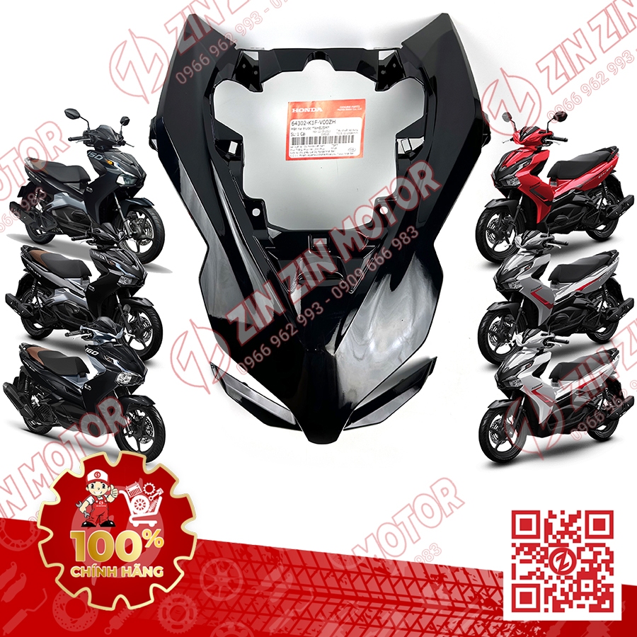 Dàn Áo AB 2020, AirBlade 125 Xanh Đen 2021 Phiên Bản Tiêu Chuẩn Chính Hãng Honda - ZZM