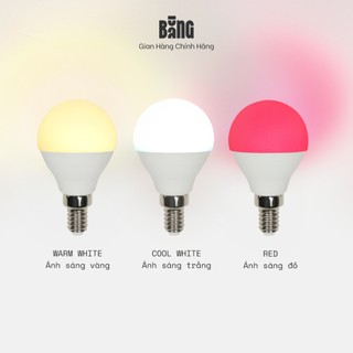 Bóng đèn e14/e12 led g45 5w dùng cho đèn "lớp" - ánh sáng trắng / trắng ấm / đỏ ánh hồng / rgb