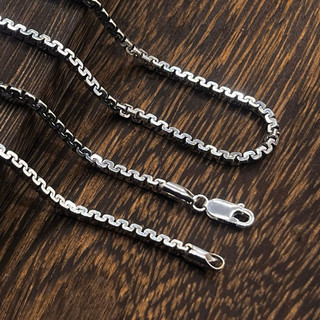 Dây Chuyền Xếp vạn lý trường thành Bạc S925