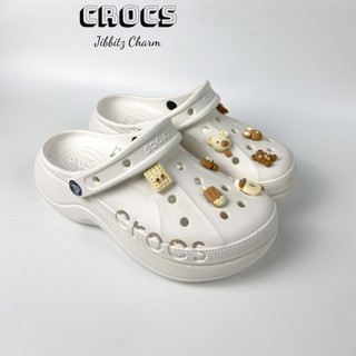 Dép Crocs đế cao 5cm chính hãng, Dép sục Crocs nữ cao cấp sang trọng hàng xuất dư