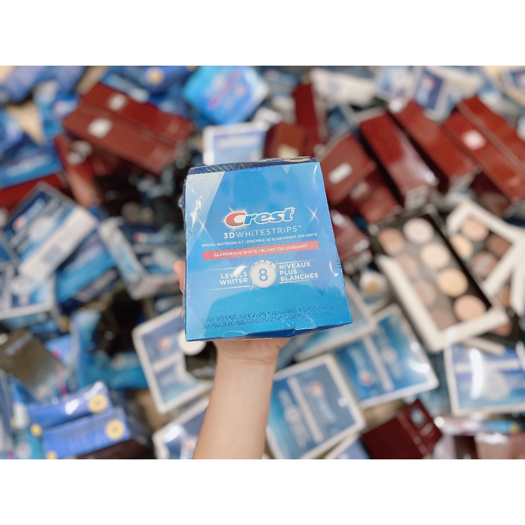 Miếng dán trắng răng Crest 3D White 1 GÓI CHÍNH HÃNG