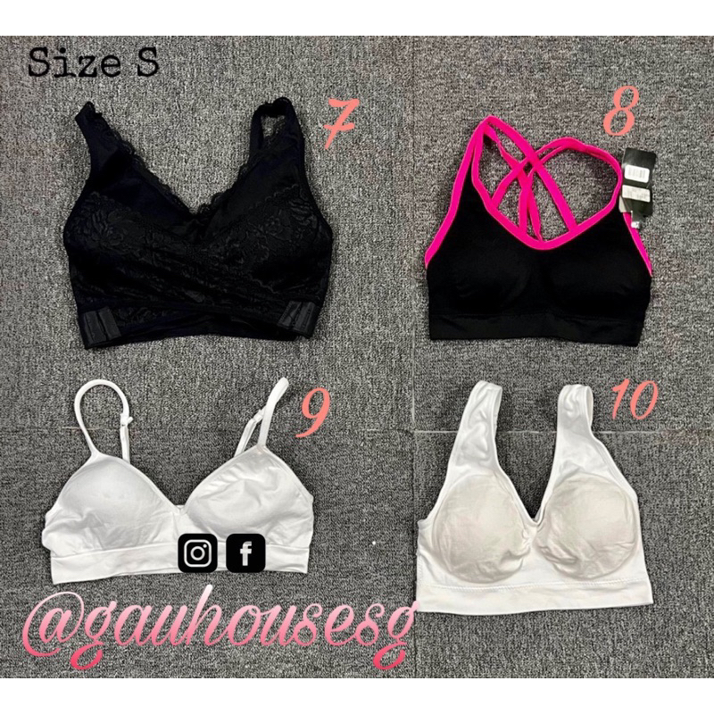 BRA TẬP NGẪU NHIÊN 5 CÁI/ 1 SET NEW 100% không trùng màu