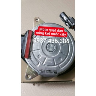 Môtơ quạt dàn nóng két nước honda city 2016-2019, mô tơ quạt