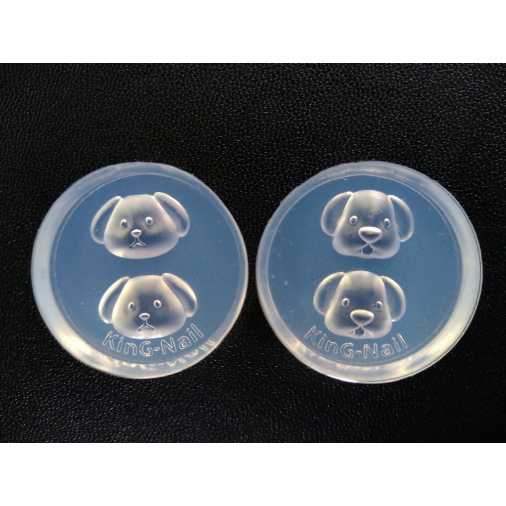 Chó nhiều kiểu - Khuôn làm charm trang trí móng