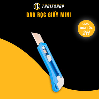 Dao rọc giấy - dao cắt giấy mini nhiều màu sắc dễ thương tholeshop 4975