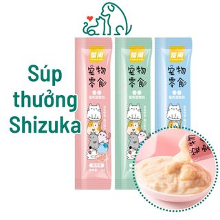 Súp thưởng Shizuka cho mèo đủ vị thêm dinh dưỡng thanh 15g - Bivido