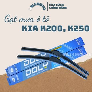 Gạt mưa ô tô kia k200, k250 , gạt nước doly siêu sạch, quét nước nhẹ nhàng