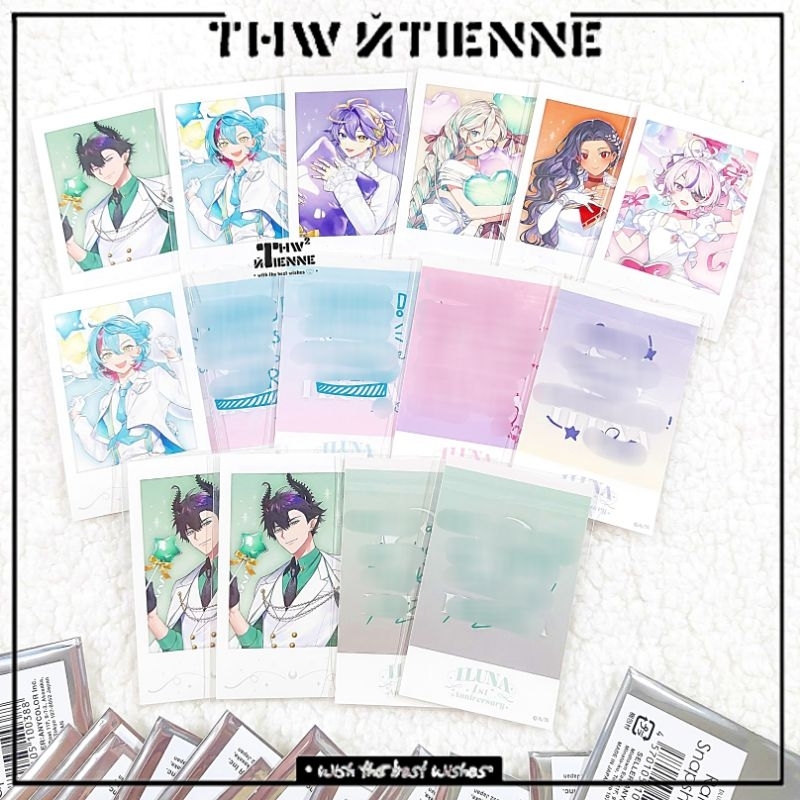 Thẻ snapshot 'lLUNA 1st Anniversary' liver NIJISANJI EN chính hãng
