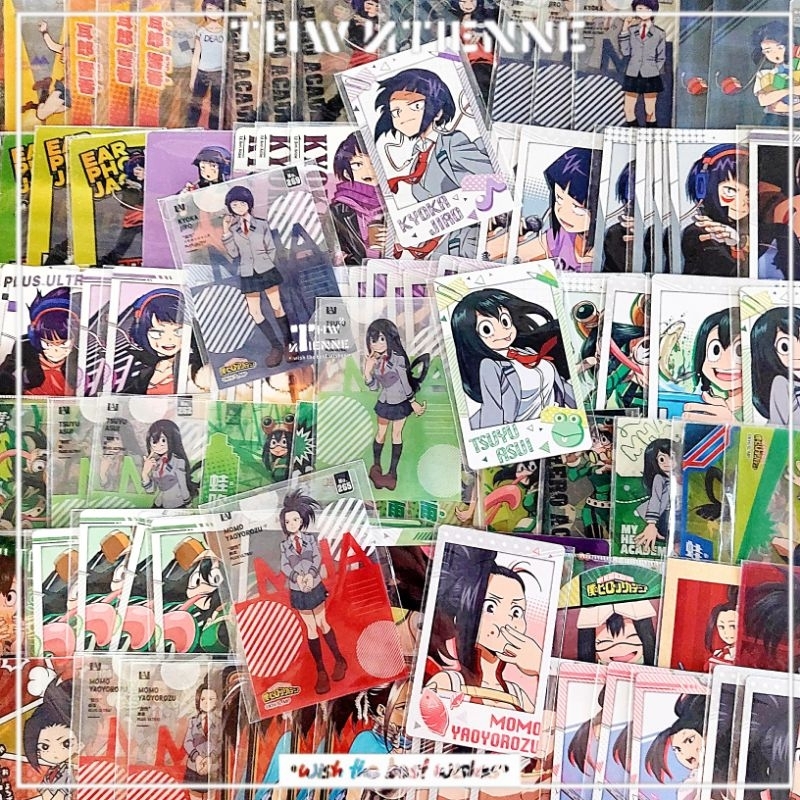 Tổng hợp bo góc MHA Momo/Tsuyu/Jiro