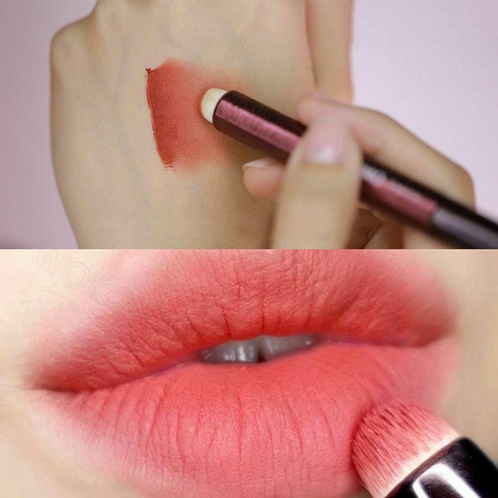 Cọ tán son môi mềm mại cao cấp che khuyết điểm, cọ môi tán son trang điểm makeup nội địa trung