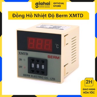 Đồng hồ nhiệt độ berm xmtd-2001 tbd247