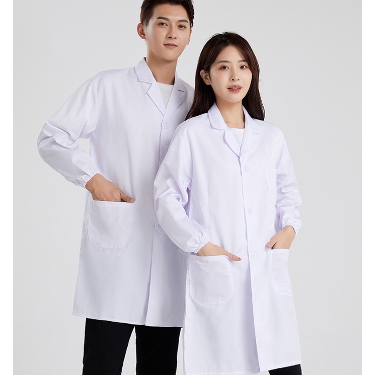 Áo blouse bác sĩ áo blue bác sĩ áo blouse nam áo lab VẢI CAO CẤP