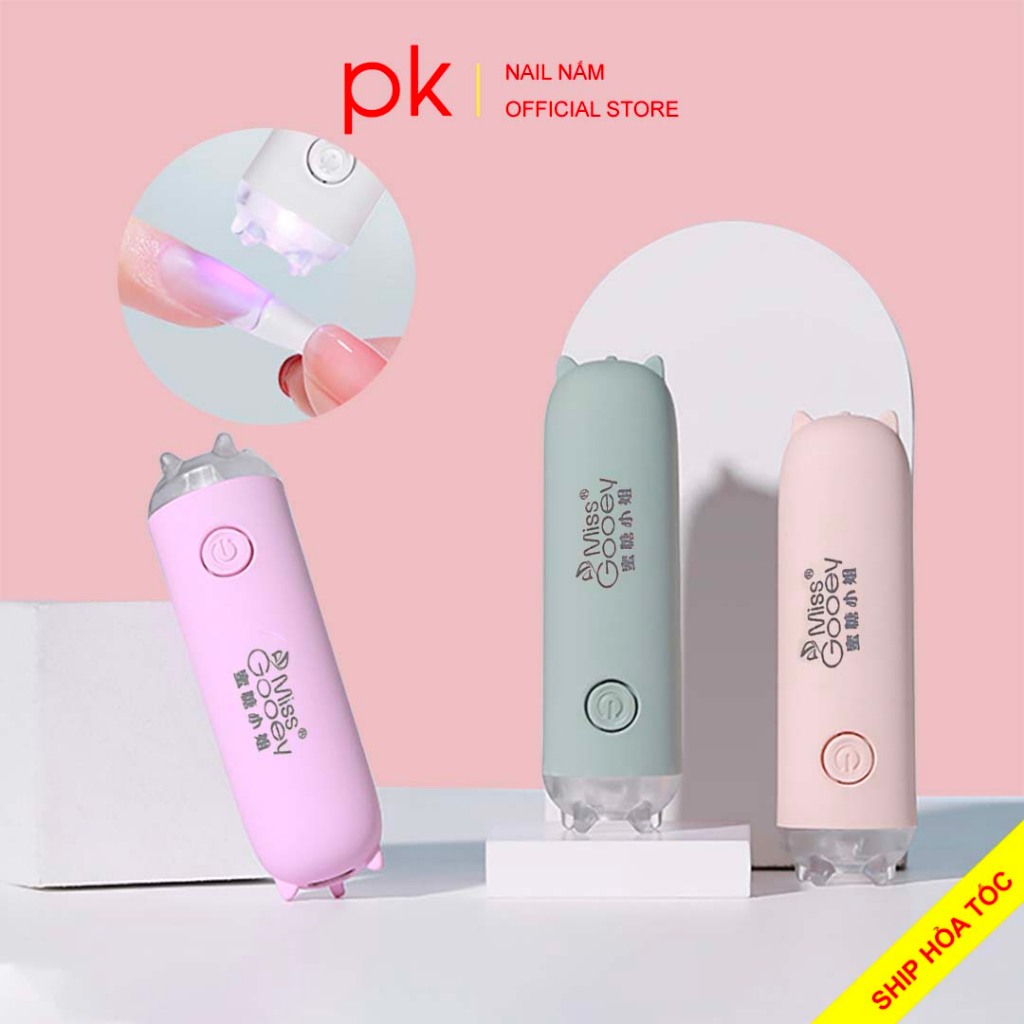 Đèn hơ gel mini Little Monter tích điện Miss Gooey