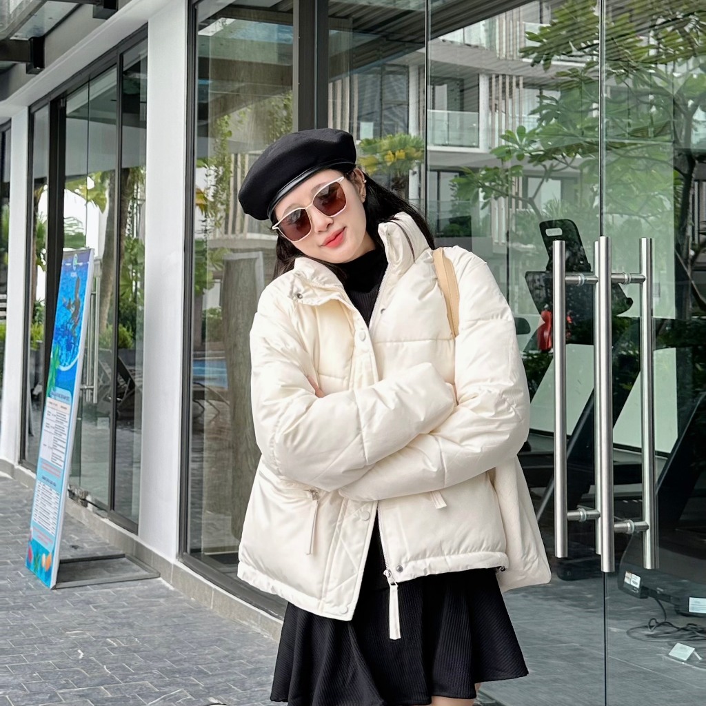 Áo Phao Trần Bông dày dặn