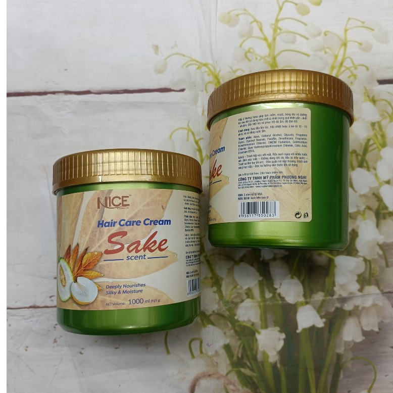 Kem Ủ Tóc Siêu Mềm Mượt Sake Nice 1000ML
