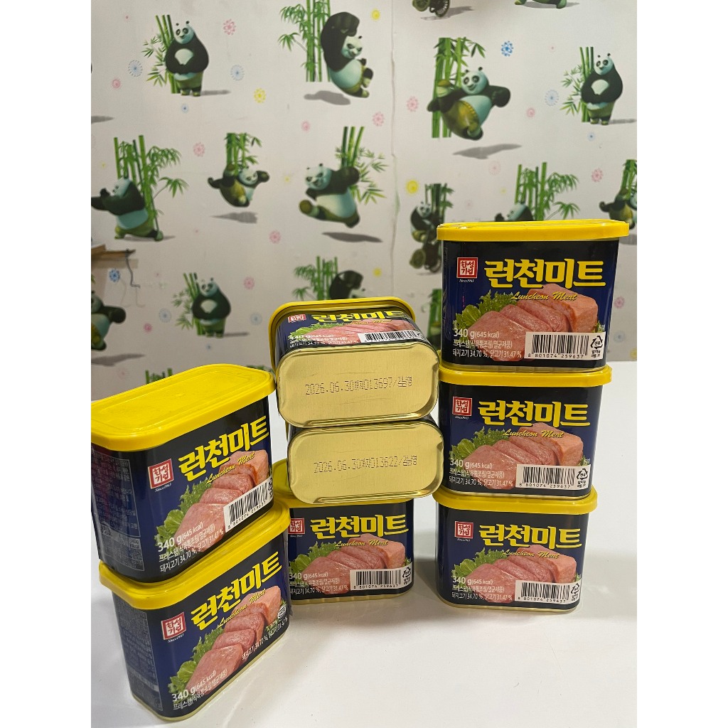 THỊT HỘP HÀN QUỐC date 2026 340 g