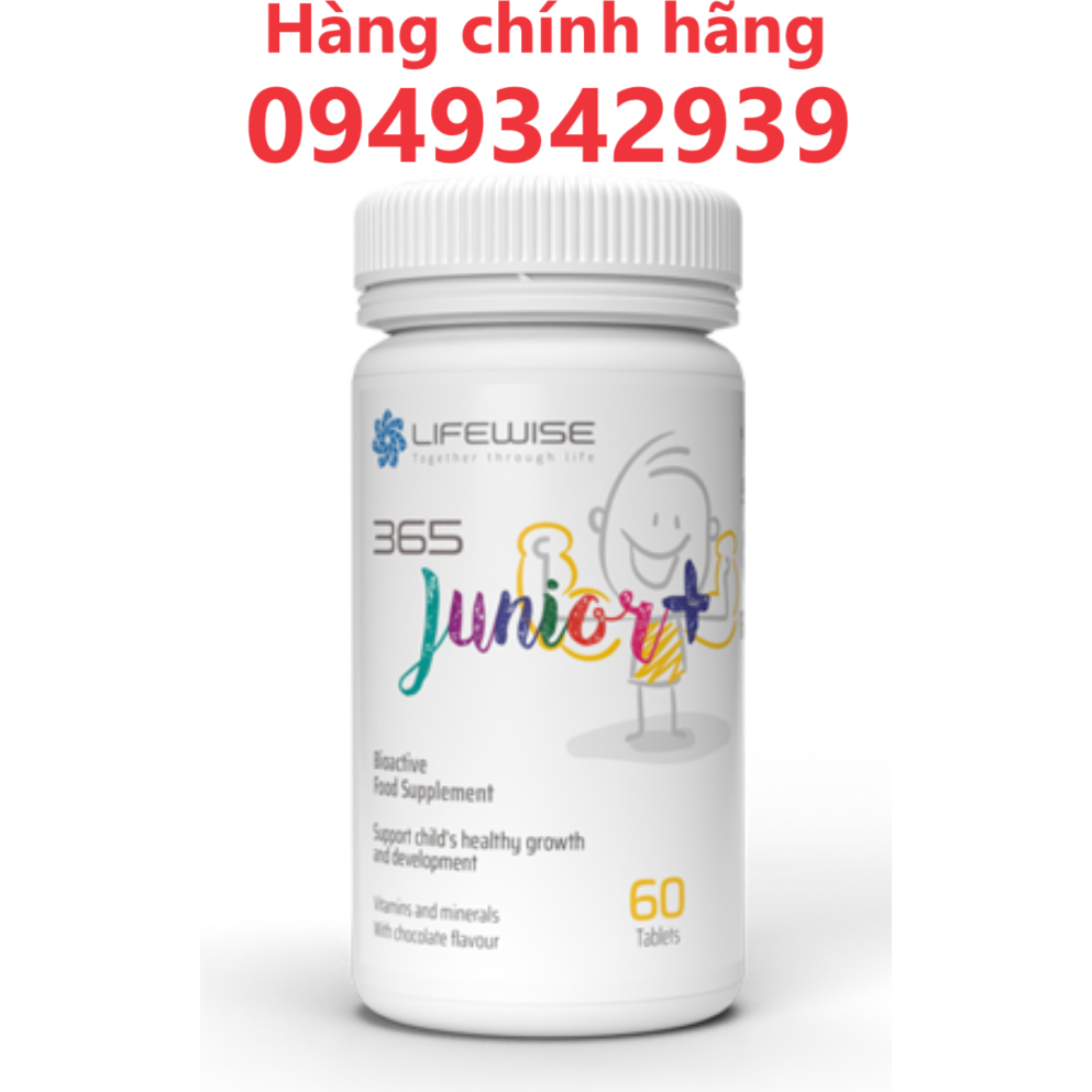 Lifewise 365 Junior+ trẻ em hỗ trợ trẻ biếng ăn và tăng hệ miễn dịch.