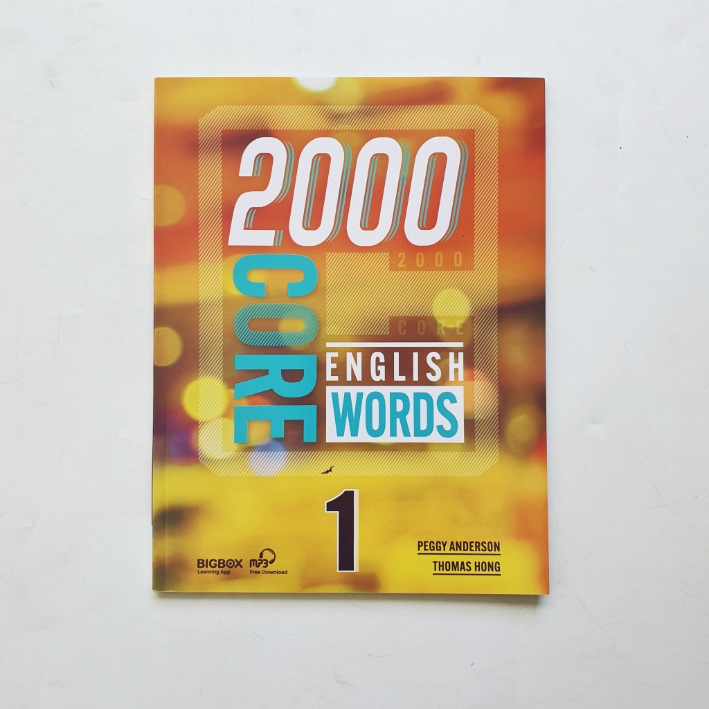 Sách - 2000 core English words - bộ 4 cuốn