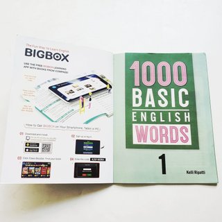 Sách - [BẢN NHẬP KHẨU - Tặng file nghe + đáp án] 1000 basic English words (4 cuốn + File nghe Mp3)