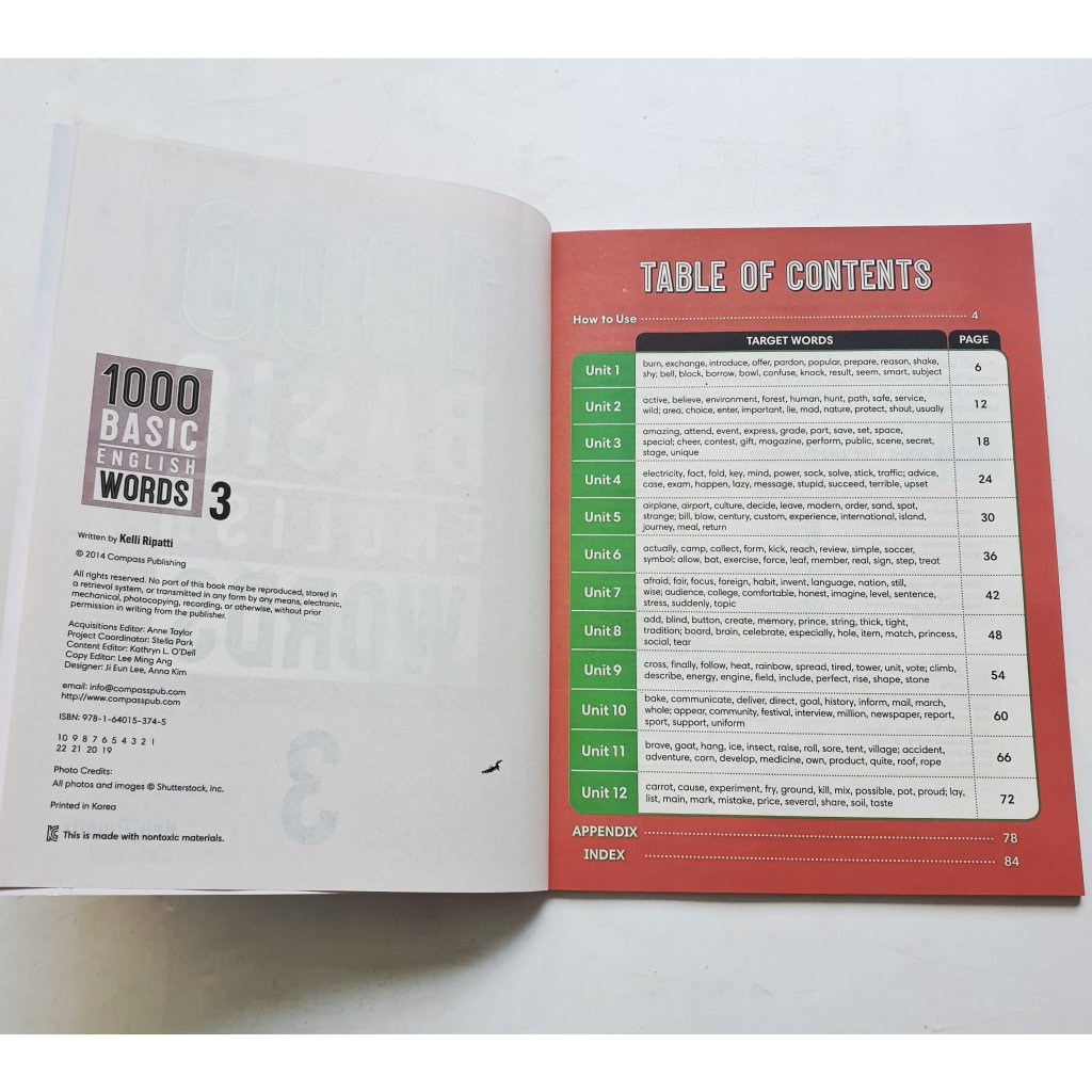 Sách - 1000 basic English words