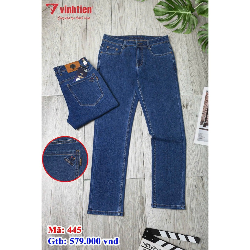 Quần Jeans Nam Cotton Cao Cấp Vĩnh Tiến 579