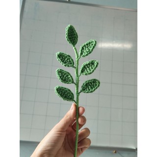Lẻ cành hoa len handmade