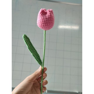Lẻ cành hoa len handmade
