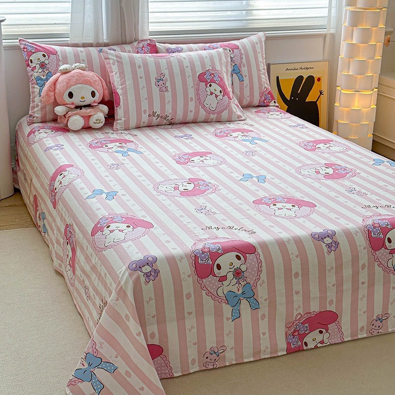 BỘ GA GỐI COTTON 100% - MẪU HOẠT HÌNH CHO BÉ