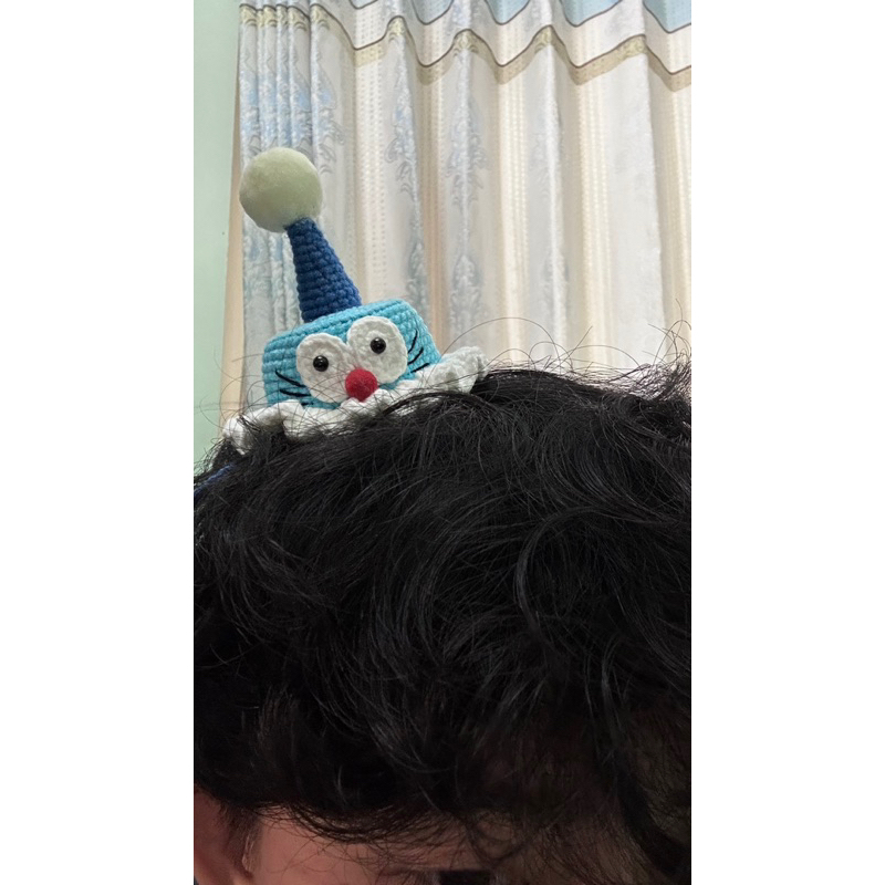 Mũ Sinh Nhật Len Mini Doraemon Doraemon