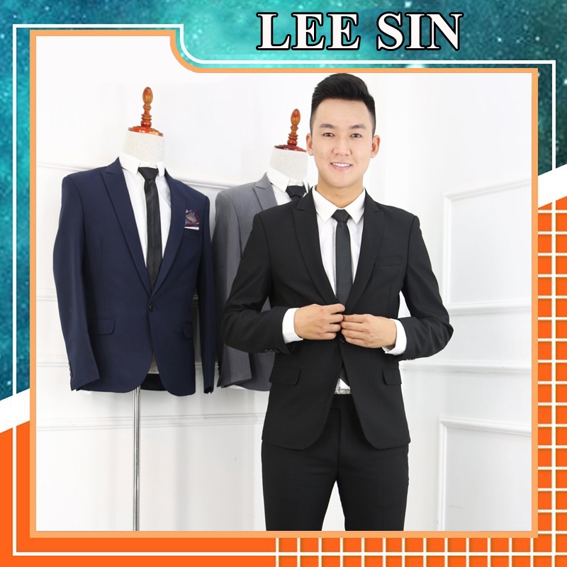 Áo vest nam hàn quốc bộ vest sang trọng may 3 lớp blazer nam có big size được kiểm tra hàng torano a