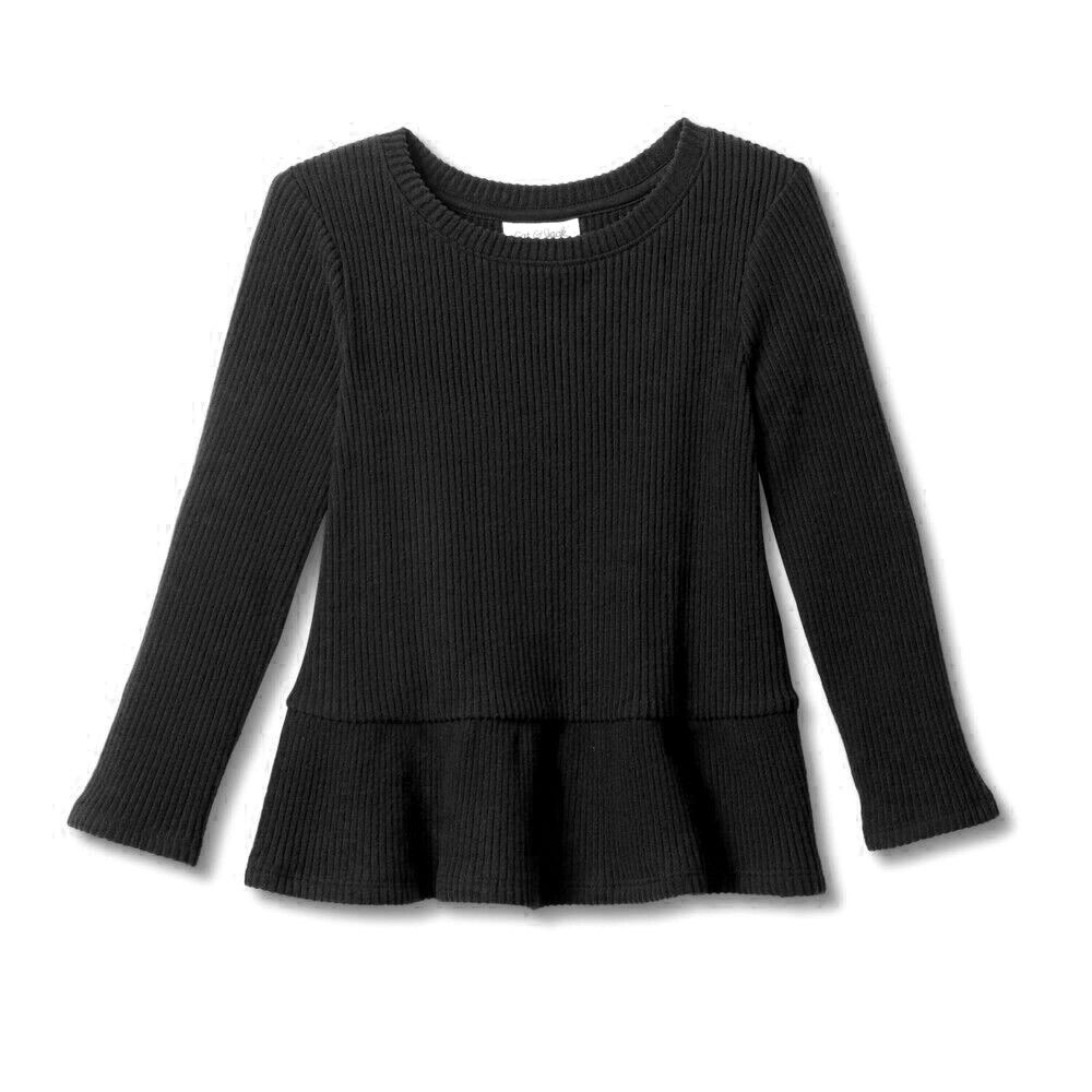 Áo nhung tay dài bé gái áo váy peplum nhung tăm mềm mượt điệu đà cho bé xinh đẹp mùa đông ấm áp hàng xuất dư xịn shopNEM