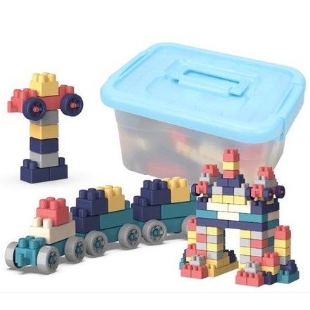 Bộ Đồ Chơi 100-208 Khối Lắp Ghép Xây Dựng Bằng Nhựa Cho Bé - Xếp Hình Lego 100-208 Chi Tiết