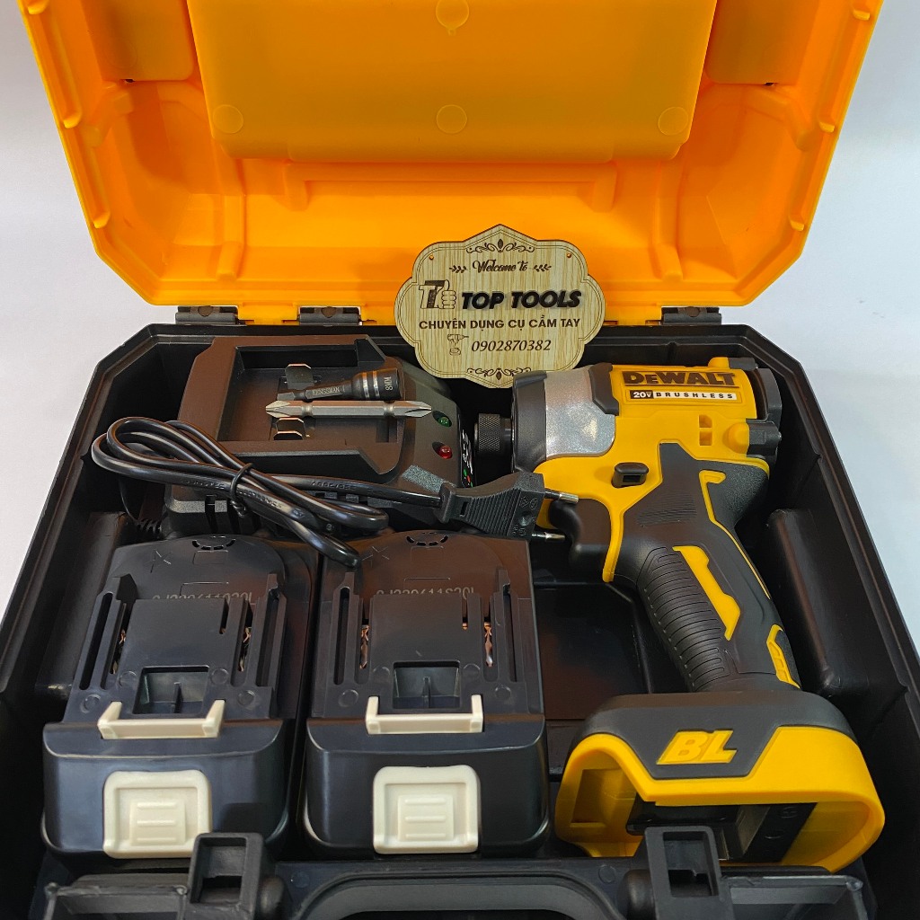 Máy Bắt Vít, Máy Bắn vít DW, Bắn tôn chuyên vít,Pin 10 cell, Thiết Kế mới hiện đại, Sử dụng chân Pin thông dụng