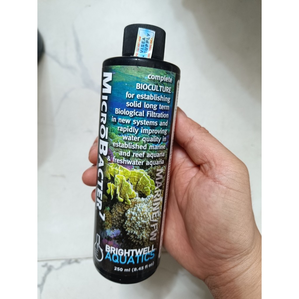 Vi sinh MicroBacter 7 chuyên dụng cho hồ cá biển, bể thủy sinh –vi sinh cao cấp Brigh.twell Aqua.tics - shopleo