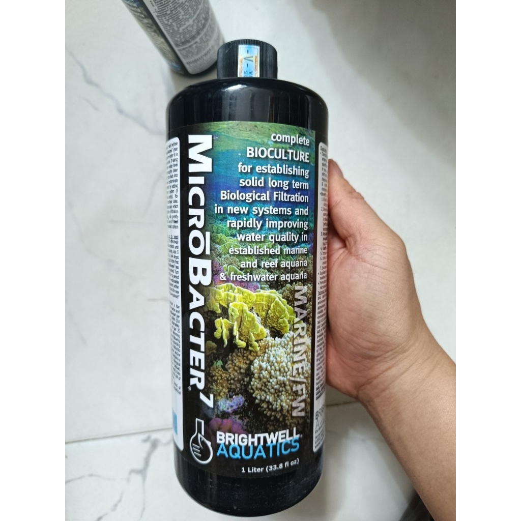Vi sinh MicroBacter 7 chuyên dụng cho hồ cá biển, bể thủy sinh –vi sinh cao cấp Brigh.twell Aqua.tics - shopleo