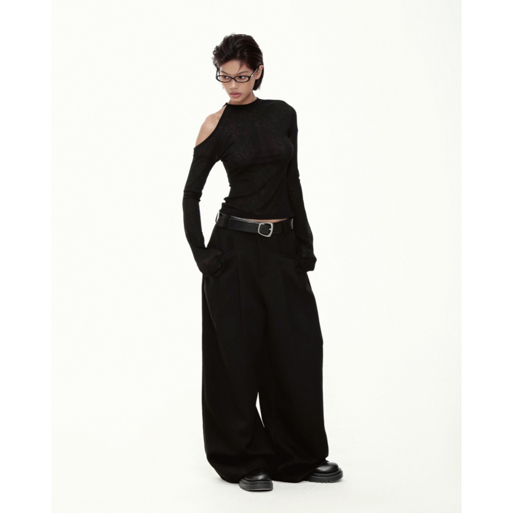 Normallife | TOP 25 Áo thun mỏng tay dài khoét vai