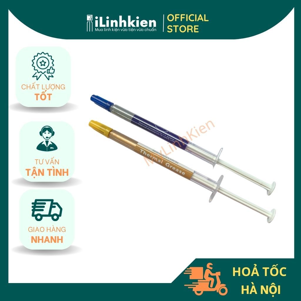 Keo tản nhiệt làm mát CPU HY410 HY510 HY610 chất lượng cao.