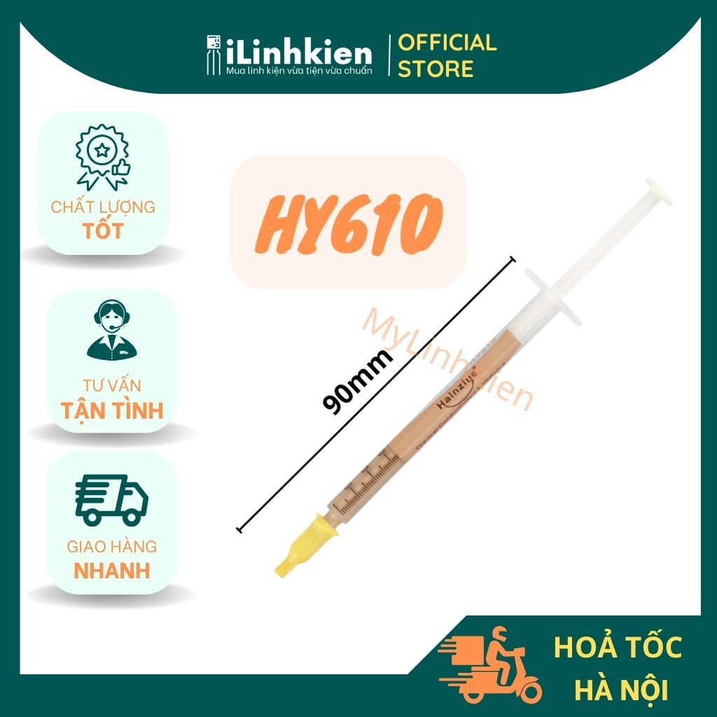 Keo tản nhiệt làm mát CPU HY410 HY510 HY610 chất lượng cao.
