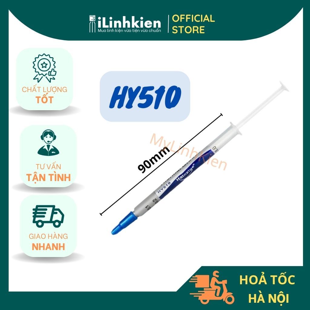 Keo tản nhiệt làm mát CPU HY410 HY510 HY610 chất lượng cao.