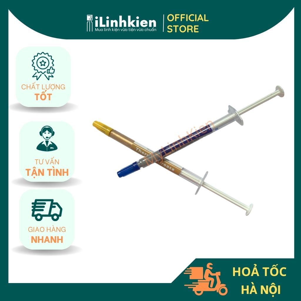 Keo tản nhiệt làm mát CPU HY410 HY510 HY610 chất lượng cao.